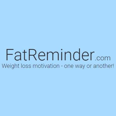 https://t.co/aAL8hL6C5t Fat Reminder - Get motivational weight loss emails!