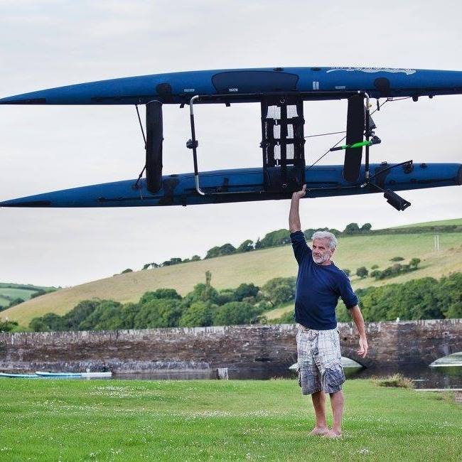 The #Kayacat personal #catamaran. #Paddle, #inflatable #Kayak, #Sail, #SUP, #SlideSeatRow, motor & more. Fits in its own backpack- take it anywhere in the world