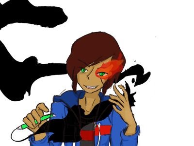SomeKindaRP's profile picture. 'No, I'm not a hero! I'm an asshole who keeps getting sucked into a buncha bullshit!'

(Cter from DoubleTale by XWolf26 on https://t.co/7d6PO0pK02) (As detailed as you.)