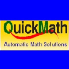 QuickMath allows students to get instant solutions to all kinds of math problems, from algebra and equation solving right through to calculus and matrices.