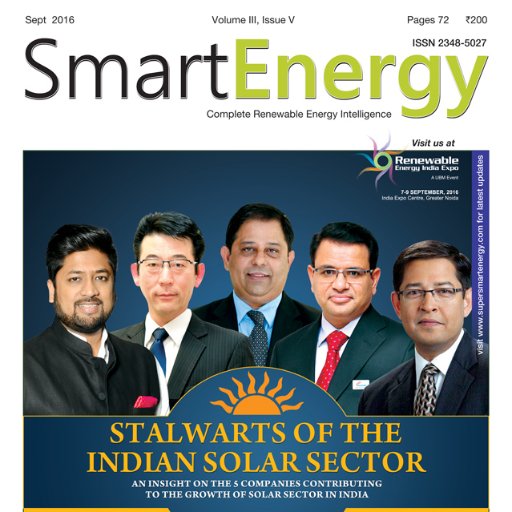 smartenergymag's profile picture. Renewable Magazine India