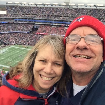 Patriots!!! Love my Wife,my Sons and Daughter in laws,my Grandaughters and grandog,my Bike and my retirement.Go pats!!