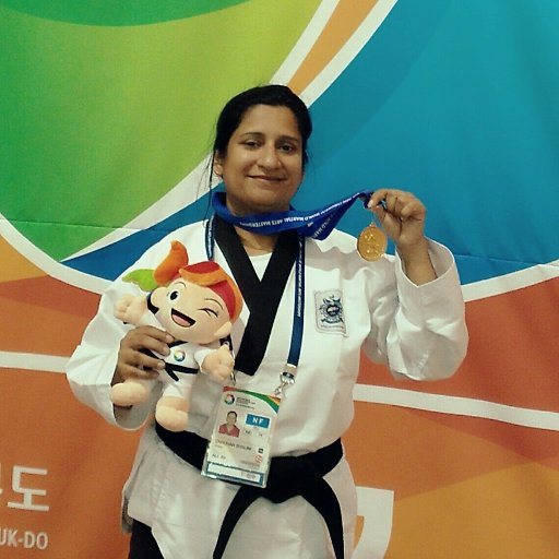 International Player and Referee of Taekwondo and Working on Self Defence for Women Safety and Empowerment.  Contact No. 09412174868