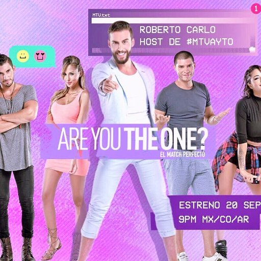 MTV_AYTO's profile picture. Are you the one? El Match Perfecto @MTVLA