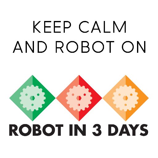 Part entertainment, part education. We try to build FIRST inspired robots in 3 days... Because 6 weeks is entirely too long... https://t.co/X8DE9nW7KT