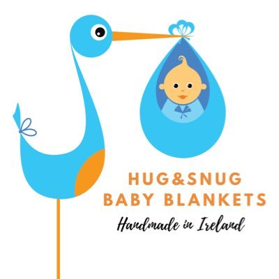 Irish Hand Crafted Baby Blankets. Hug&Snug Baby Blanket is portable and versatile. Wrap your baby up for a nap, carry around town or added cushion in a stroller