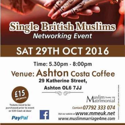 muslim matrimonial events uk networking events for single british muslims