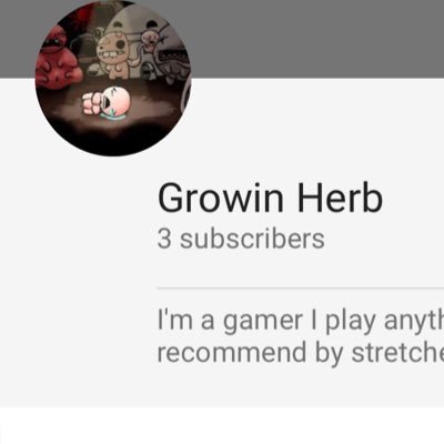 I just started being a youtuber I would kindly appreciate it if you could come down and check my Channel out