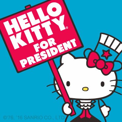 Hello Kitty for President!