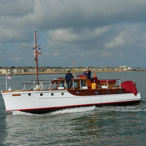 Past Commodore of the Association of Dunkirk Little Ships. Owner of Lady Lou built 1936, by Rampart of Southampton.  Took part in Operation Dynamo and Cycle