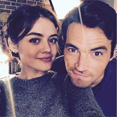 Ian Harding and Lucy Hale are everything