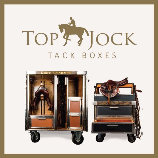 Top Jock Tack Boxes represents quality and functionality with their completely customizable, luxury tack boxes built specifically for equestrian athletes.