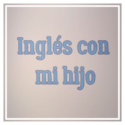 inglesconmihijo's profile picture. Madre española, hablo inglés con mi hijo. Comparto recursos para aprender inglés,
experiencias y entrevistas. #bilingual #bilingües https://t.co/0FRJiV3YnE