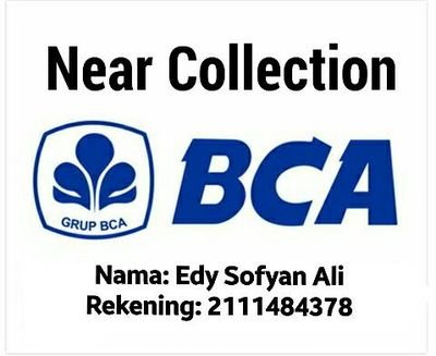 Near collection
Bisa order di salah satu dibawah ini
👉pin D01DED03
👉wa 081932929406
👉line edynear04
Thanks👍👍