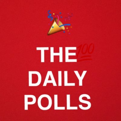 dailypolls02's profile picture. Follow for the polls and DM to request questions!  Please RT all posts.