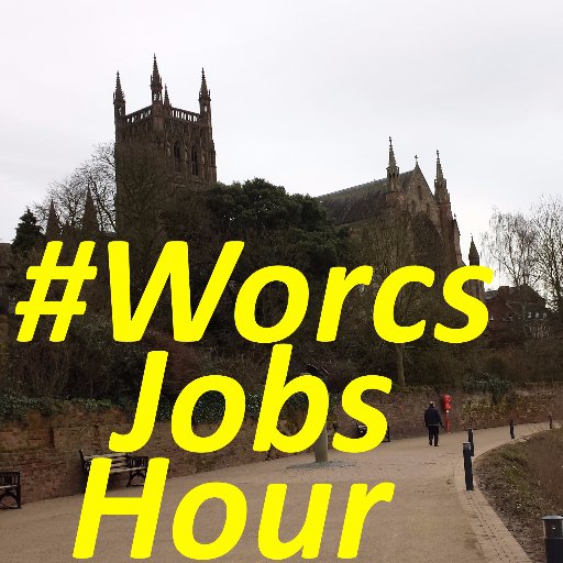 Join in #WorcsJobsHour every Tuesday 8-9pm featuring #Jobseekers #Recruitment #Employers #Training #careers #apprenticeships #jobs #Worcestershire #WestMidlands