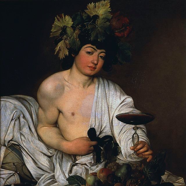 I am the ancient god of wine and revelry. My interests include debauchery, all night wild parties and earth shattering wine.