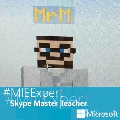 Primary School Teacher 💻Microsoft Innovative Education Expert 💻Skype Master Teacher 💻 Minecraft Mentor