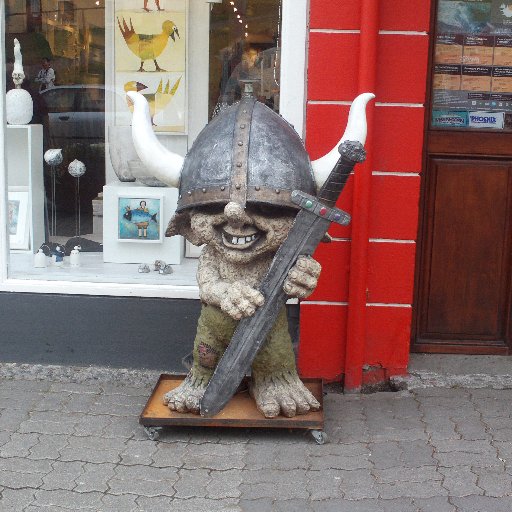 Ancient Icelandic warrior. Old and broken-down. Abandoned by Thor, no hope of Valhalla. Still wielding the sword against the humorless and politically correct.