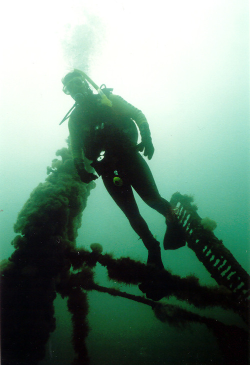 Ocean Quest is a Scuba Diving Company. We look for shipwrecks.