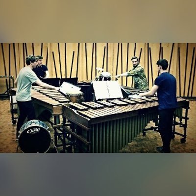 FixEnsemble's profile picture. Percussion quartet coming straight out of London formed of students from the Guildhall School: Chris Pott, Lewis Blee, Peter Ashwell and Vittorio Angelone.
