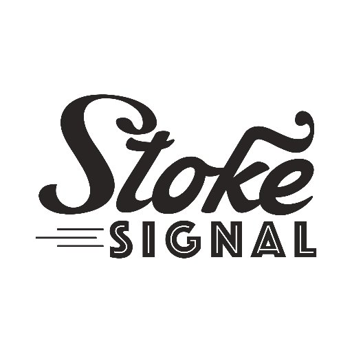 Stoke Signal socks feature a 5 inch cuff and high visibility accent stripes that are perfect for cycling, running, and early morning commutes. #getstoked