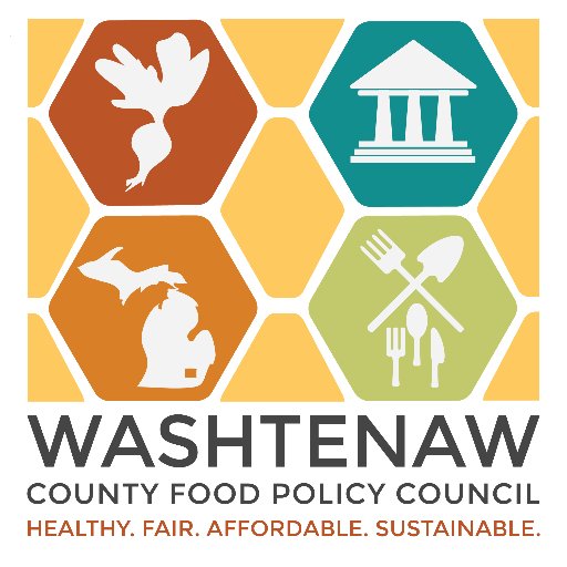 Washtenaw County Food Policy Council; est. 2012  #migoodfood