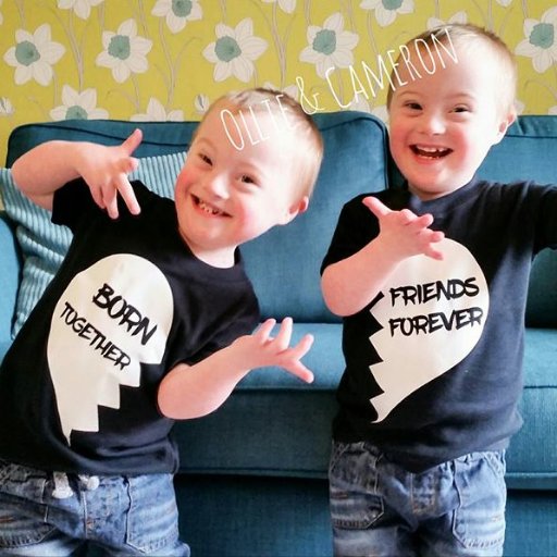 Born in March 2013, Ollie and Cameron are identical twins who have Down Syndrome. They are amazingly awesome boys. Follow their journey and you'll soon agree!