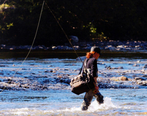 QuebecSporting's profile picture. Atlantic Salmon fly fishing guide service in Gaspé, Québec, Canada. Fishing the York, Dartmouth and St-Jean Rivers.