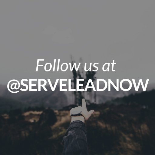 This account will no longer be active as of October 7th, 2016. Please be sure to follow @ServeLeadNow to continue getting our updates! #ServantLeadership