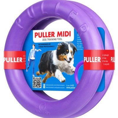 欧米で大人気の『PULLER(プラー)』はドーナツ型ドッグトレーニング玩具。 ボール(レトリーブ)、ロープ(引っ張りっこ)、フライングディスク(ジャンプ＆キャッチ)、３つの遊びがこれ１つで簡単に！ さらに水遊びもできちゃう。プラーならペット遊びは無限大！ プードル/柴犬/ブルドッグ/コリー/ゴールデンレトリバー/チワワ
