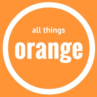 We love to #thinkorange ! We'll be highlighting the best of the orange philosophy in order to transform lives and #families #OT17 #orangeconference #fammin