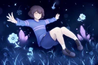 hi im frisk so follow me