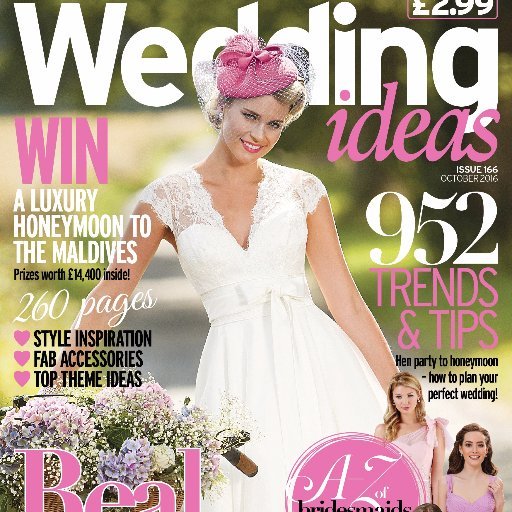 Creating magic here at Wedding Ideas The UK's Biggest Bridal Brand.
Our Main Account - @WIMagazine
Lisa@weddingideasmag.com