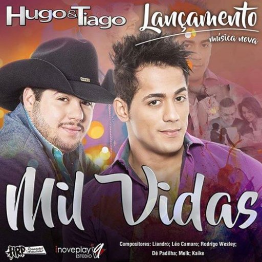 Lançamento
Hugo & Tiago - Mil Vidas
https://t.co/HXjsvMJ84k