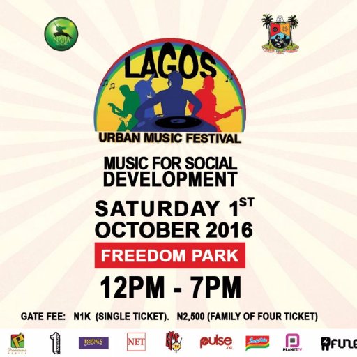 LUMF is a day long familycentric outdoor music event planned&executed by PMAN in conjuction with The Lagos State Govt infoinfo:lagosurbanmusicfestival@gmail.com