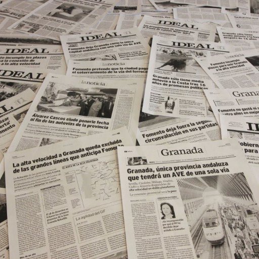 Twitter lleno de recuerdos y curiosidades de la historia de Granada publicadas en el diario IDEAL