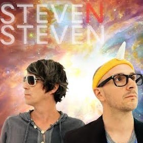 Steve Burns of Blue's Clues, Steven Drozd of The Flaming Lips, making music for Everyone.