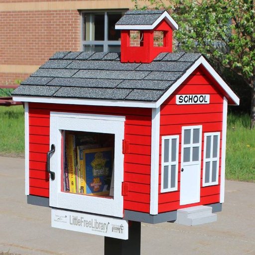 SandLakeLMC's profile picture. Sand Lake Elementary LMC & Little Free Library #11551 | School District of Holmen