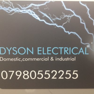FREE QUOTE : Professional friendly electricians Over 20 years experience. We'll beat any quote guaranteed . Visit RATED PEOPLE - Dyson Electrical or contact us.