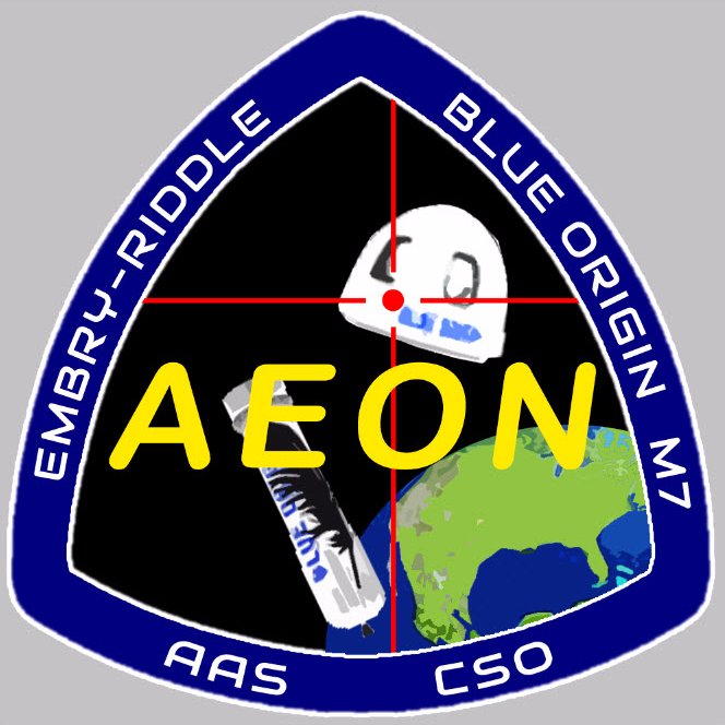 The AEON Payload is being developed by a class of Embry-Riddle CSO students. It will launch in early 2016, on the New Shepard's first commercial flight.