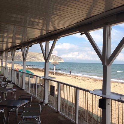 We are a beachside cafe-restaurant serving coffees, breakfasts lunch and dinner...... look out for deal of the day!