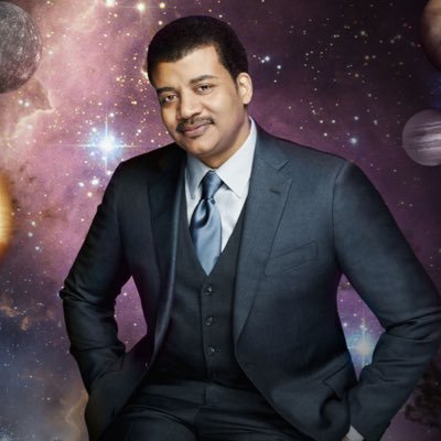 NeilD_Tyson's profile picture. A scientist with a plan to conceptualize how humans think about space.