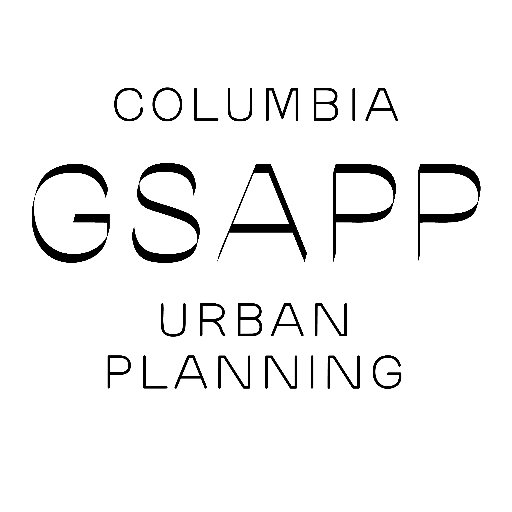 The Urban Planning program at @Columbia University's Graduate School of Architecture, Preservation and Planning @ColumbiaGSAPP