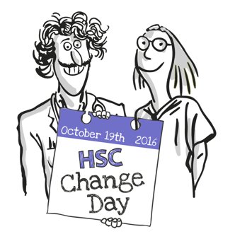 HSC Change Day. Celebrate something together. Taking place 19th October 2016. #FabHSC16