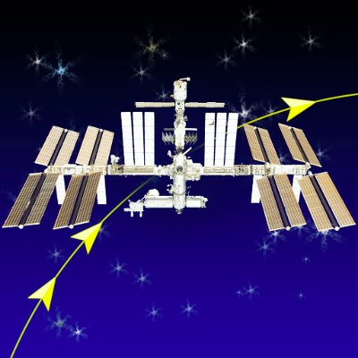 国際宇宙ステーションやスターリンクトレインなどが福岡から見える時刻をお知らせします。ARアプリ版(iOS/Android/)は'SpaceStationAR'で検索。