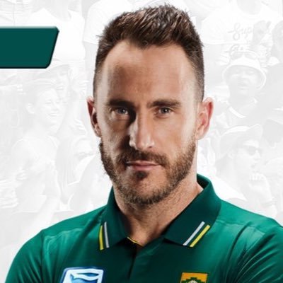 appreciation account for the best hair in cricket. also aerodynamic for ease of diving. #fafhairlove ;) @faf1307 follows