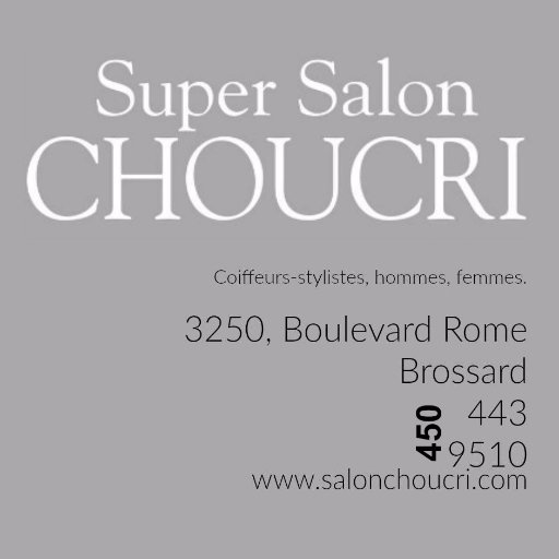 SalonChoucri's profile picture. Get your best haircut. Colour too!

https://t.co/xIgCqMnuHM