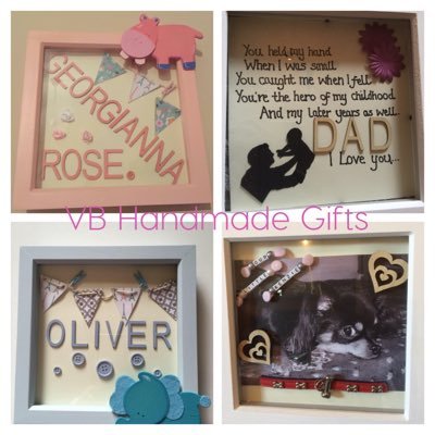 Personalised Handmade Gifts for all occasions...message for any orders
