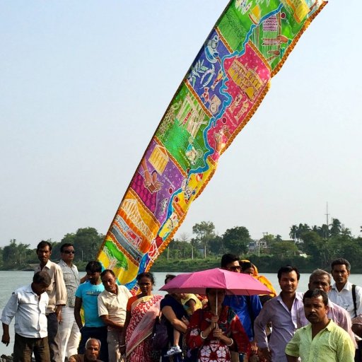 An ambitious #placemaking project joining river communities in #London & #Kolkata. Buy #Murshidabad #silk in the UK here https://t.co/cdz7v9FYJm